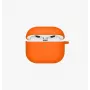 UNIQ Nexo puzdro pre AirPods 4 s háčikmi na uši silikón Volt Orange