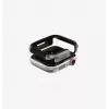 UNIQ Valencia Apple Watch Series 46mm bumper puzdro, Titanium Silver