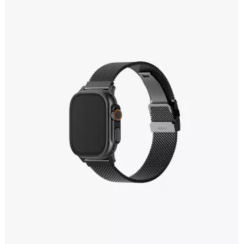 UNIQ Dante Pro nerezový článkový náramok pre Apple Watch 49/46/45/44mm - Metallic Pink