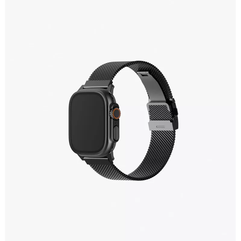 UNIQ Dante Pro nerezový článkový náramok pre Apple Watch 49/46/45/44mm - Metallic Pink
