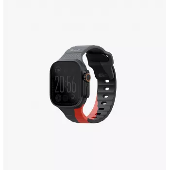UNIQ Stride De gumený remienok pre Apple Watch 49/46/45/44mm Charcoal