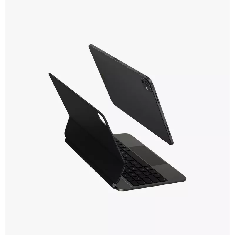 UNIQ Venno Pro Magnetic Smart Keyboard puzdro pre iPad Pro 11 M4 2024 / M5 2025, karamelová