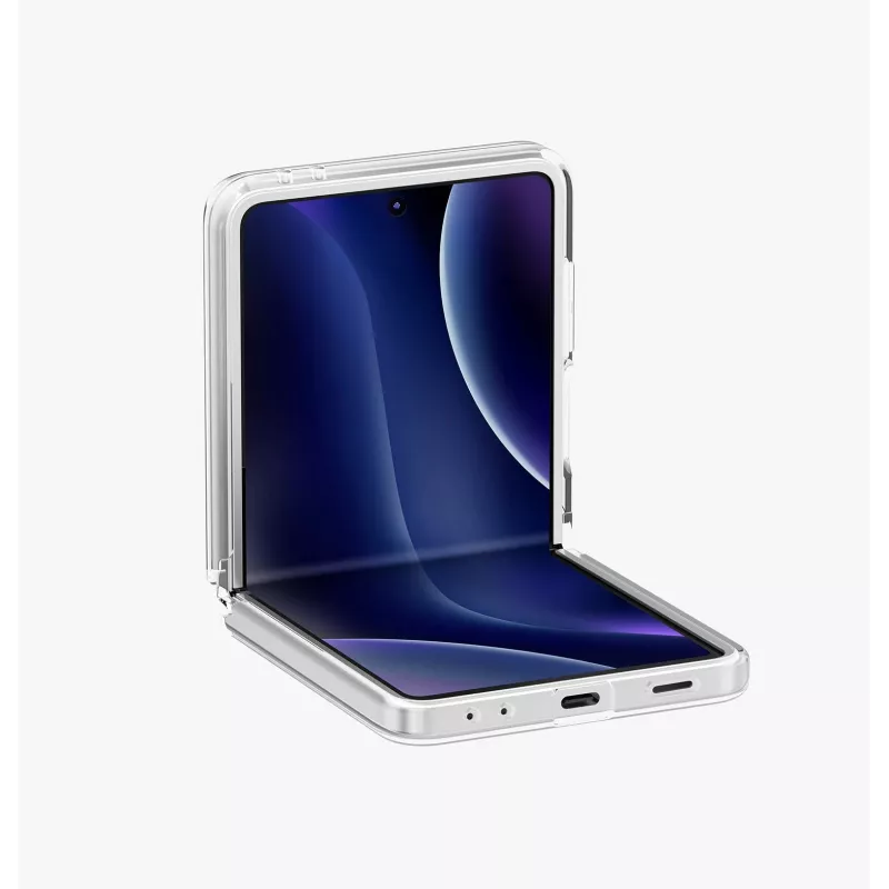 UNIQ LifePro Xtreme puzdro pre Samsung Galaxy Z Flip7, Magclick nabíjanie, transparentné