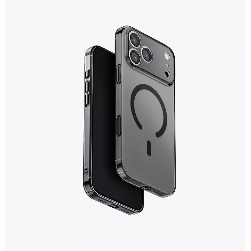 UNIQ Airsuit puzdro pre iPhone 17 Pro Max s Magclick nabíjaním, transparentné