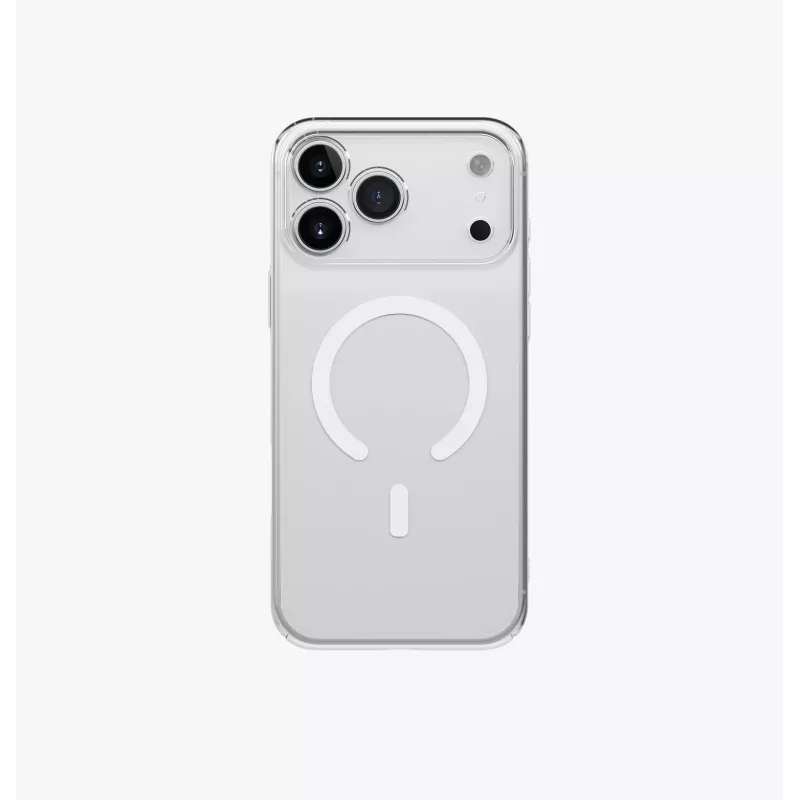 UNIQ Airsuit puzdro pre iPhone 17 Pro Max s Magclick nabíjaním, transparentné
