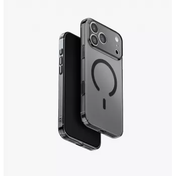 UNIQ Airsuit puzdro pre iPhone 17 Pro Max MagClick nabíjanie čierna