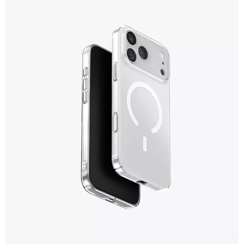 UNIQ Airsuit puzdro pre iPhone 17 Pro Max MagClick nabíjanie čierna
