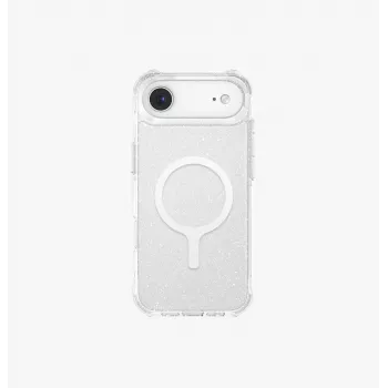 UNIQ LifePro Xtreme MagClick nabíjacie puzdro pre iPhone Air, transparentné/glitter