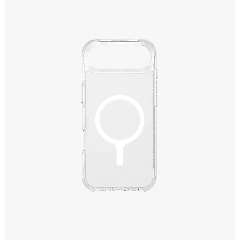 UNIQ LifePro Xtreme MagClick nabíjacie puzdro pre iPhone Air, priehľadné/trblietavé