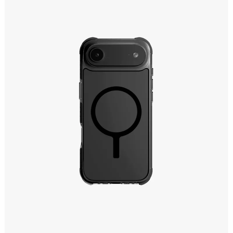 UNIQ Combat puzdro pre iPhone Air, nabíjanie MagClick, čierne