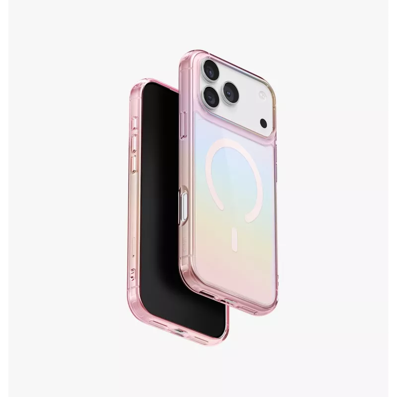 UNIQ Iridescia puzdro pre Apple iPhone 17 Pro Max Magclick nabíjanie Holo Quartz