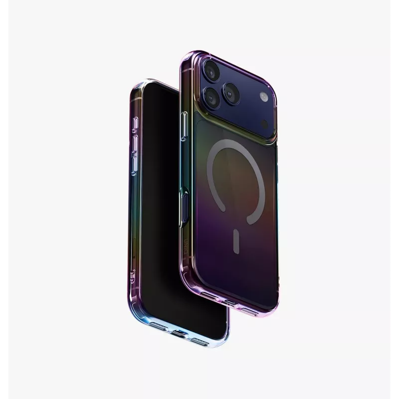 UNIQ Iridescia puzdro pre Apple iPhone 17 Pro Max Magclick nabíjanie Holo Quartz