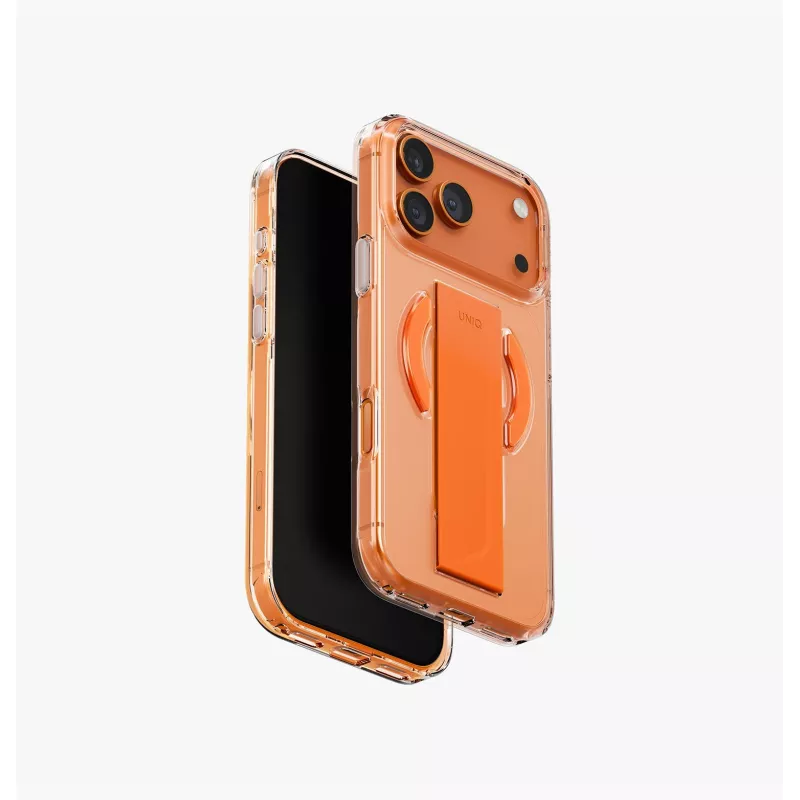 UNIQ Heldro Air MagClick nabíjacie puzdro pre iPhone 17 Pro Max, čierna