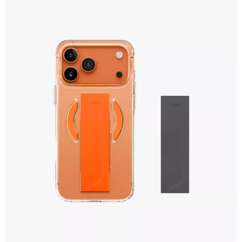 UNIQ Heldro Air MagClick nabíjacie puzdro pre iPhone 17 Pro Max, čierna