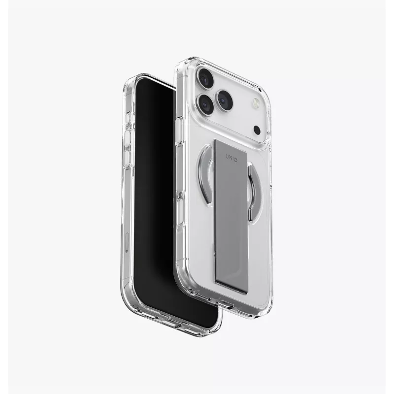 UNIQ Heldro Air MagClick nabíjacie puzdro pre iPhone 17 Pro Max, čierna