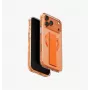 UNIQ Heldro Air puzdro pre iPhone 17 Pro Max MagClick nabíjanie oranžová