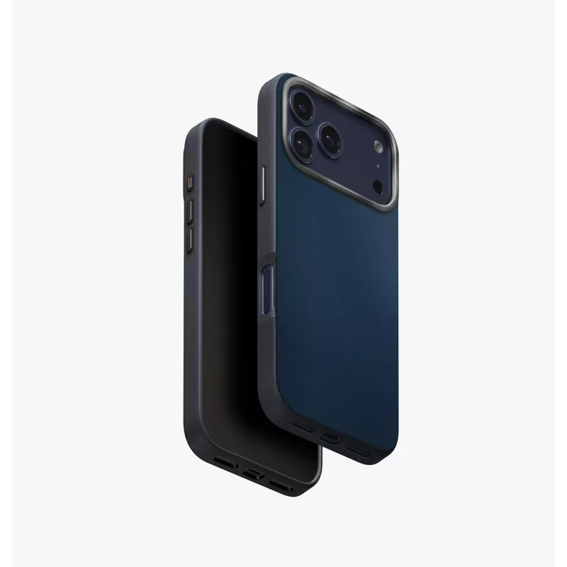 UNIQ Lyden DS puzdro pre iPhone 17 Pro s MagClick nabíjaním, oranžová/sivá