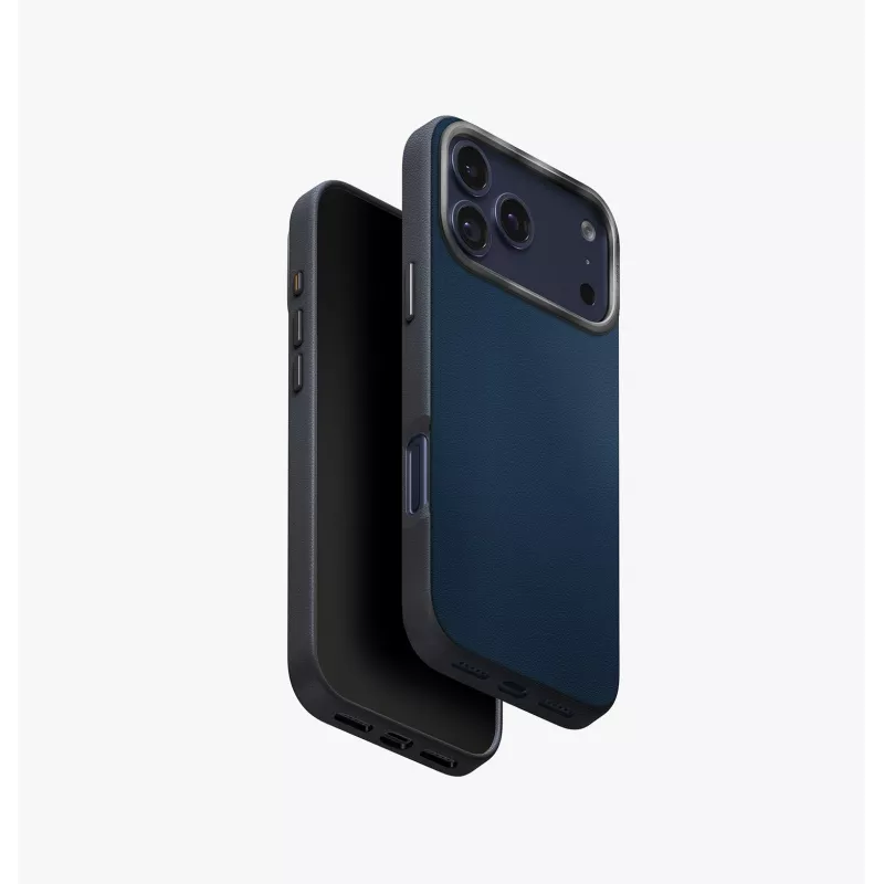 UNIQ Lyden DS puzdro pre iPhone 17 Pro Max MagClick nabíjanie oranžová/sivá