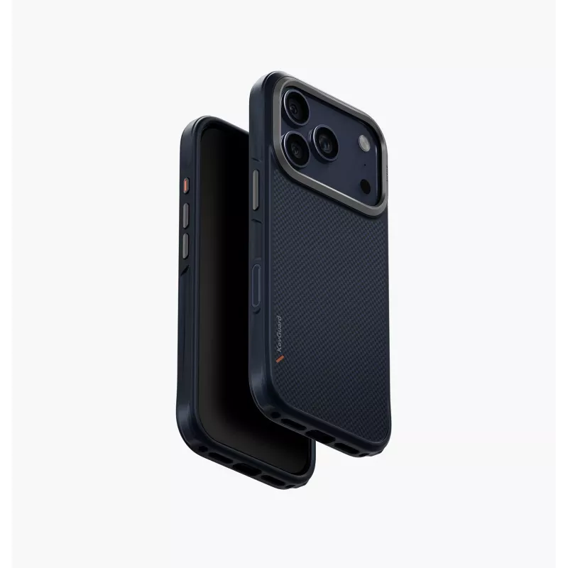 UNIQ Keva puzdro pre iPhone 17 Pro s MagClick nabíjaním - čierna