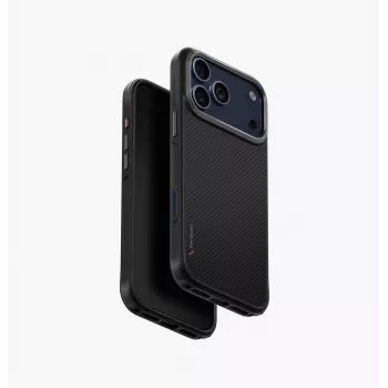 UNIQ Keva puzdro pre iPhone 17 Pro Max MagClick nabíjanie čierna