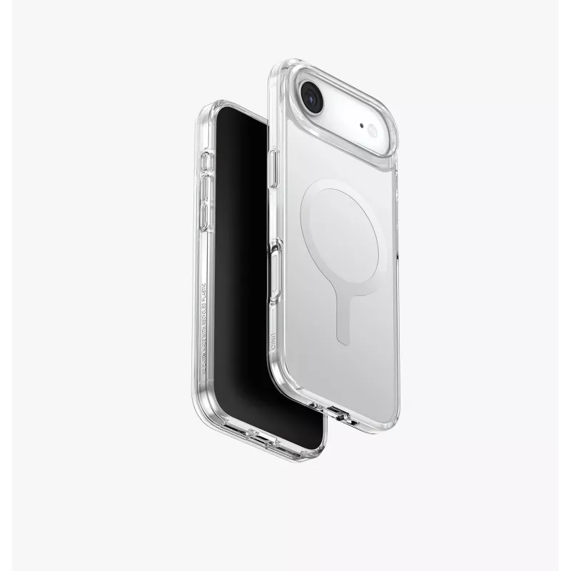 UNIQ Clario Puzdro pre iPhone Air, nabíjanie MagClick, čierne