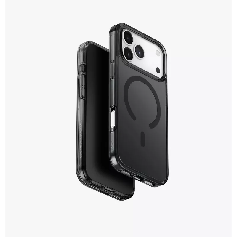 UNIQ Clario Puzdro pre iPhone 17 Pro Max, nabíjanie MagClick, priehľadné