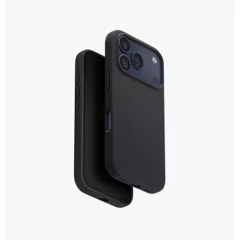 UNIQ Lino puzdro pre iPhone 17 Pro MagClick nabíjanie - sivá