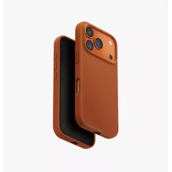 UNIQ Lino puzdro pre iPhone 17 Pro, MagClick nabíjanie, oranžová