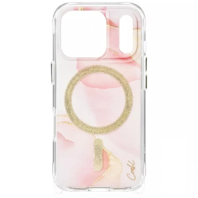 UNIQ Coehl Aeris Puzdro pre iPhone 17 Pro, magnetické nabíjanie, ružové