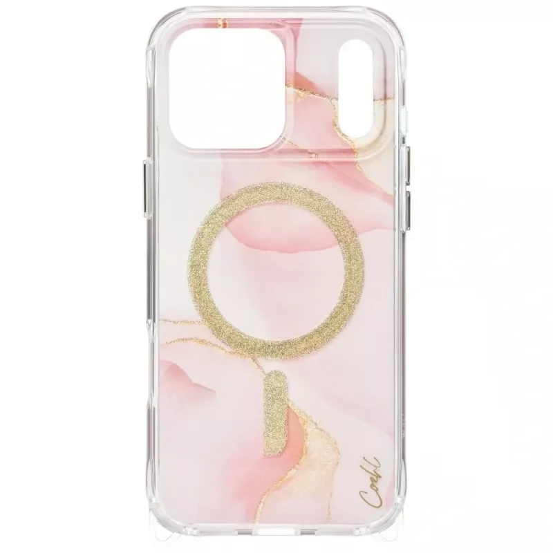 UNIQ Coehl Aeris Puzdro pre iPhone 17 Pro Max, magnetické nabíjanie, ružové