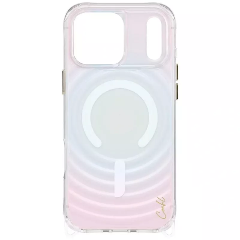 UNIQ Coehl Vela magnetické nabíjacie puzdro pre Apple iPhone 17 Pro Max, Opal Iridescent