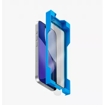 UNIQ Optix Exofit Vividdo Ochranné tvrdené sklo pre iPhone 17 Pro s aplikátorom