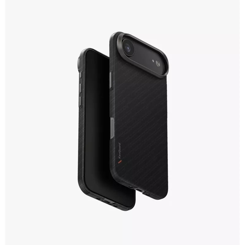 UNIQ Keva EDGE puzdro pre iPhone s AirMagclick nabíjaním, modrá