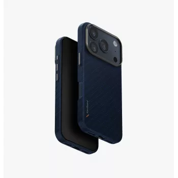 UNIQ Keva Edge puzdro s MagClick nabíjaním pre iPhone 17 Pro, modrá