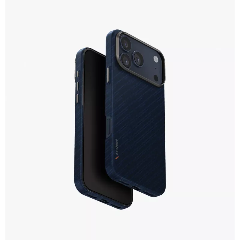 UNIQ Keva EDGE puzdro pre iPhone 17 Pro Max s MagClick nabíjaním, oranžová