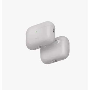 UNIQ Lino silikónové puzdro pre AirPods Pro 3. generácie, béžová