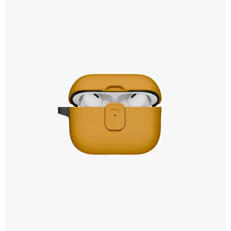 UNIQ Clyde Puzdro pre AirPods Pro 3. generácie, sivé khaki