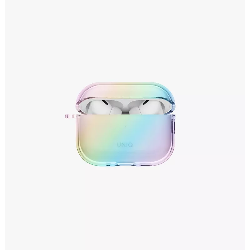 UNIQ Iridescia Hang Puzdro pre AirPods Pro 3, Holo Quartz