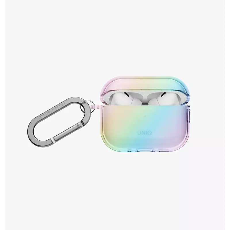 UNIQ Iridescia Hang Puzdro pre AirPods Pro 3, Holo Quartz
