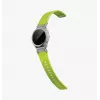 UNIQ Fluo Smart-Fit silikónový remienok pre Garmin 22mm - čierny