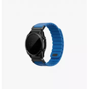 UNIQ Fluo x Smart-Fit silikónový remienok pre Garmin 22mm - modrý