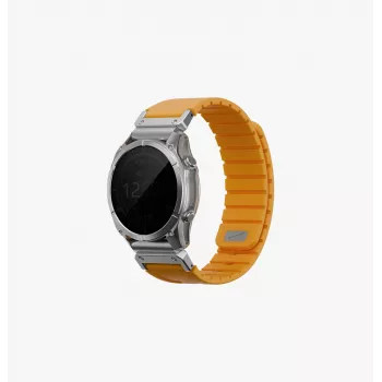 UNIQ Fluo x Smart-Fit remienok na hodinky pre Garmin 22mm oranžový