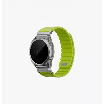 UNIQ Fluo x Smart-Fit remienok na hodinky pre Garmin 22mm oranžový