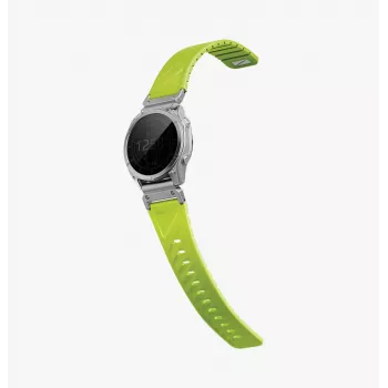 UNIQ Fluo Smart-Fit silikónový remienok pre Garmin 26mm Lime