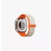 UNIQ Revix IV Premium obojstranný magnetický remienok pre Apple Watch 42/41/40 mm White/Yellow