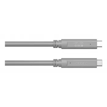 Cisco USB-C na USB-C aktívny optický kábel (AOC) - 9 m - USB 3.1 Gen 2 - 10 Gbit/s - čierna