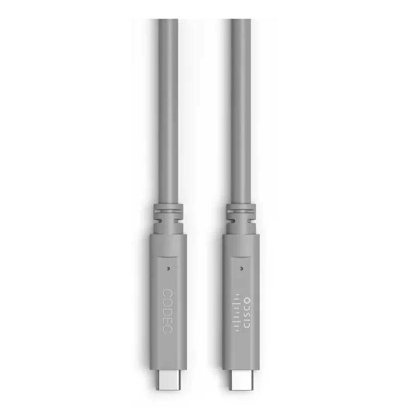 Cisco USB-C na USB-C aktívny optický kábel (AOC) - 9 m - USB 3.1 Gen 2 - 10 Gbit/s - čierna