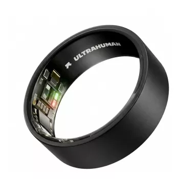 ULTRAHUMAN Ring Air – Smart Ring pre dámy a pánov – Wearable na sledovanie spánku a fitness – Srdcová frekvencia – Smart Ring Mattgrau veľkosť 12