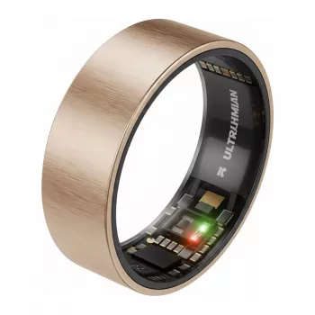 ULTRAHUMAN Ring Air – Smart Ring pre dámy a pánov – Wearable na sledovanie spánku a fitness – Srdcová frekvencia – Smart Ring Roségold veľkosť 11