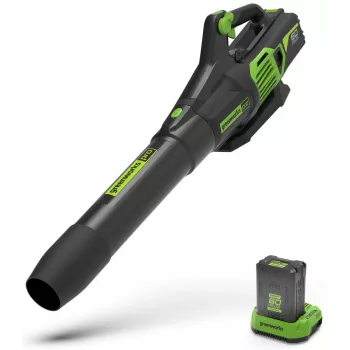 Greenworks 60V akumulátorový axiálny fúkač na listy GD60AB (prístroj bez batérie)
